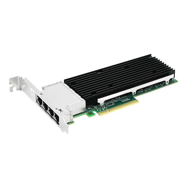 Axiom 10Gbs Quad Port Rj45 Pcie 3.0 X8 Nic Card For Intel-X710T4 X710T4-AX - main